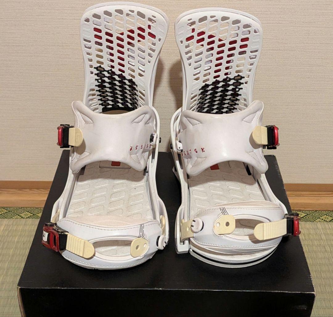 Burton GENESIS 2013 スノーボード ビンディング ホワイト