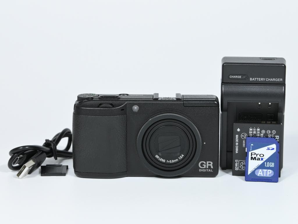 【美品】 リコー　RICOH GR DIGITAL II 《ショット数4288》