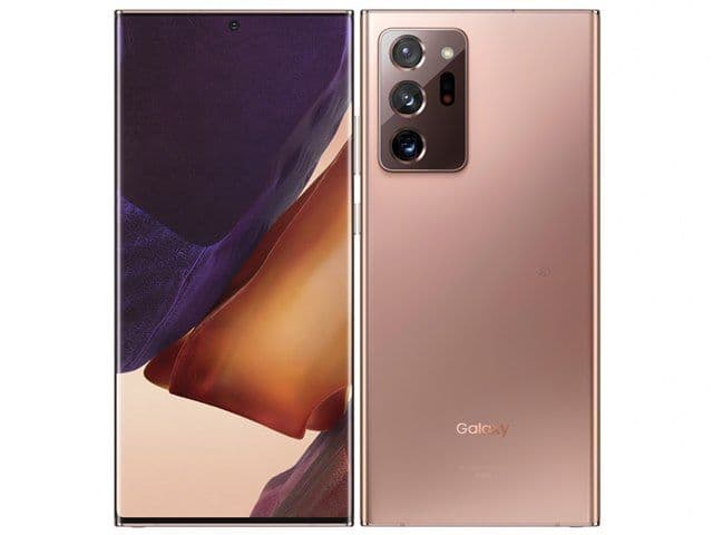 美品 Galaxy Note20 Ultra ミスティックブロンズ au版