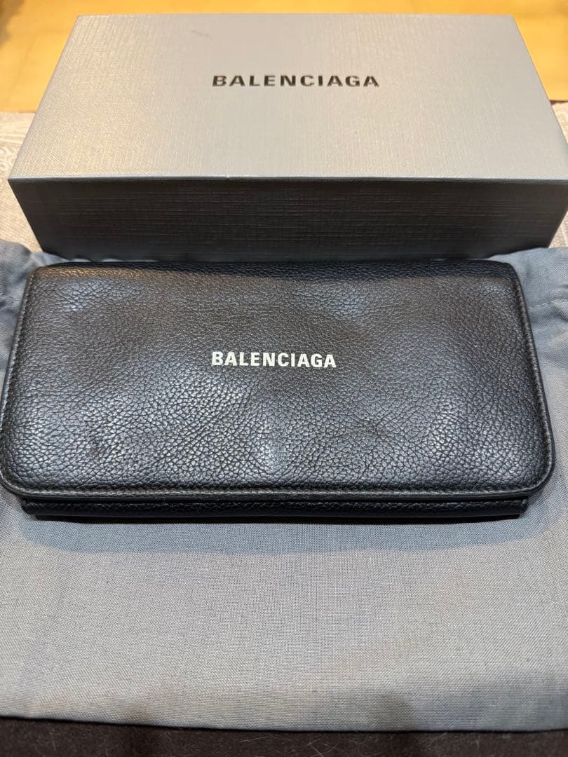 BALENCIAGA ブラック 長財布