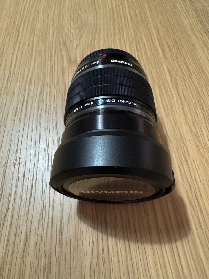 【美品】M.ZUIKO DIGITAL 8mm F1.8 Fisheye PRO