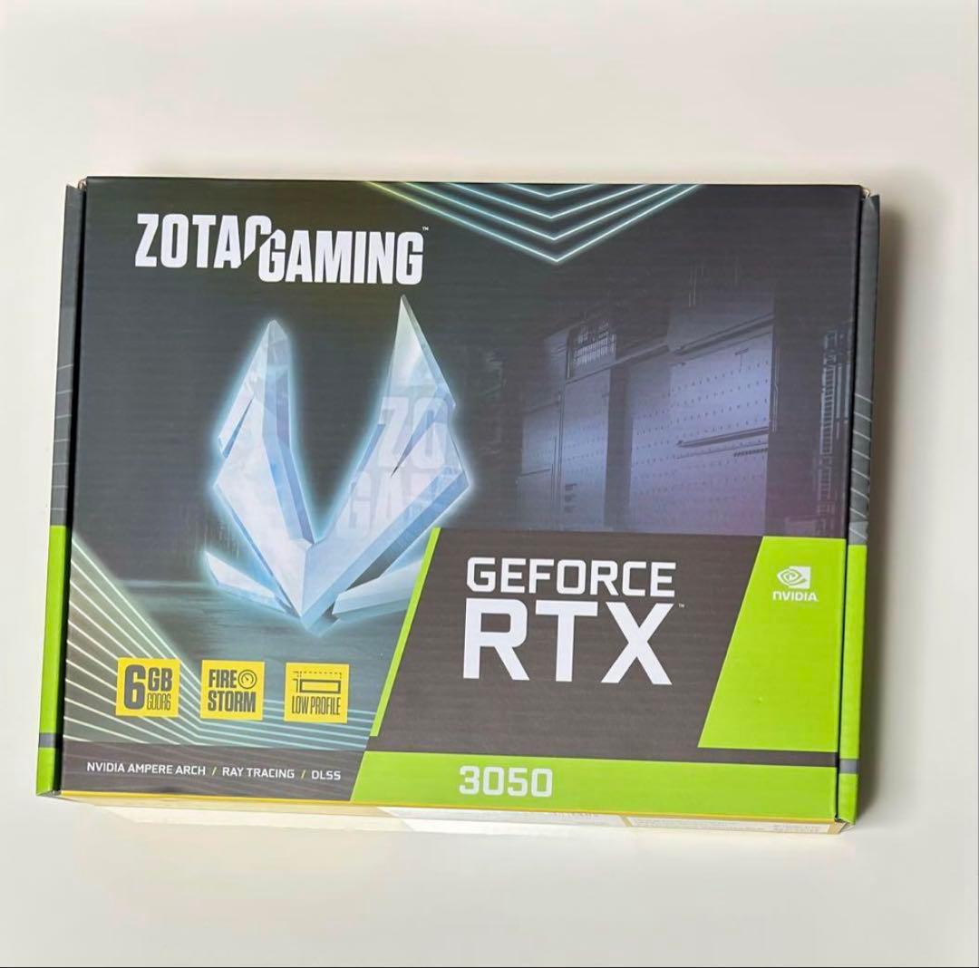 ZOTAC GeForce RTX 3050 6GB ロープロファイル