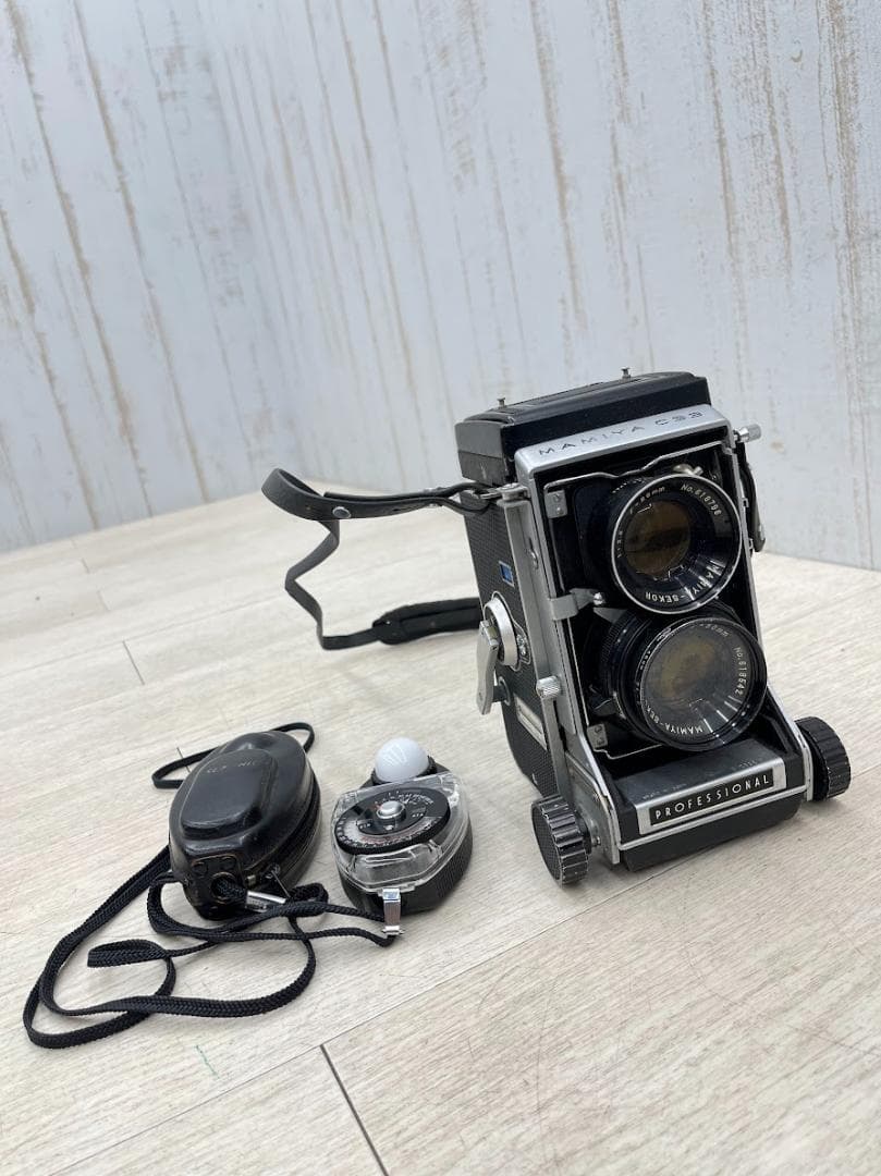 MAMIYA C33 2眼レフカメラ プロフェッショナル SEKONIC 露出計