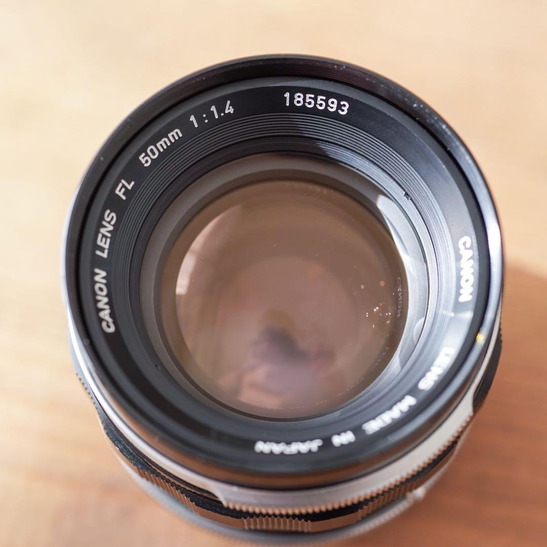 【美品】CANON FL 50mm F1.4 単焦点レンズ