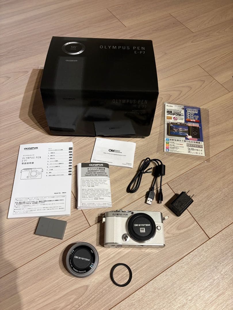 オリンパス PEN E-P7 14-42mm EZレンズキット ホワイト(1台)