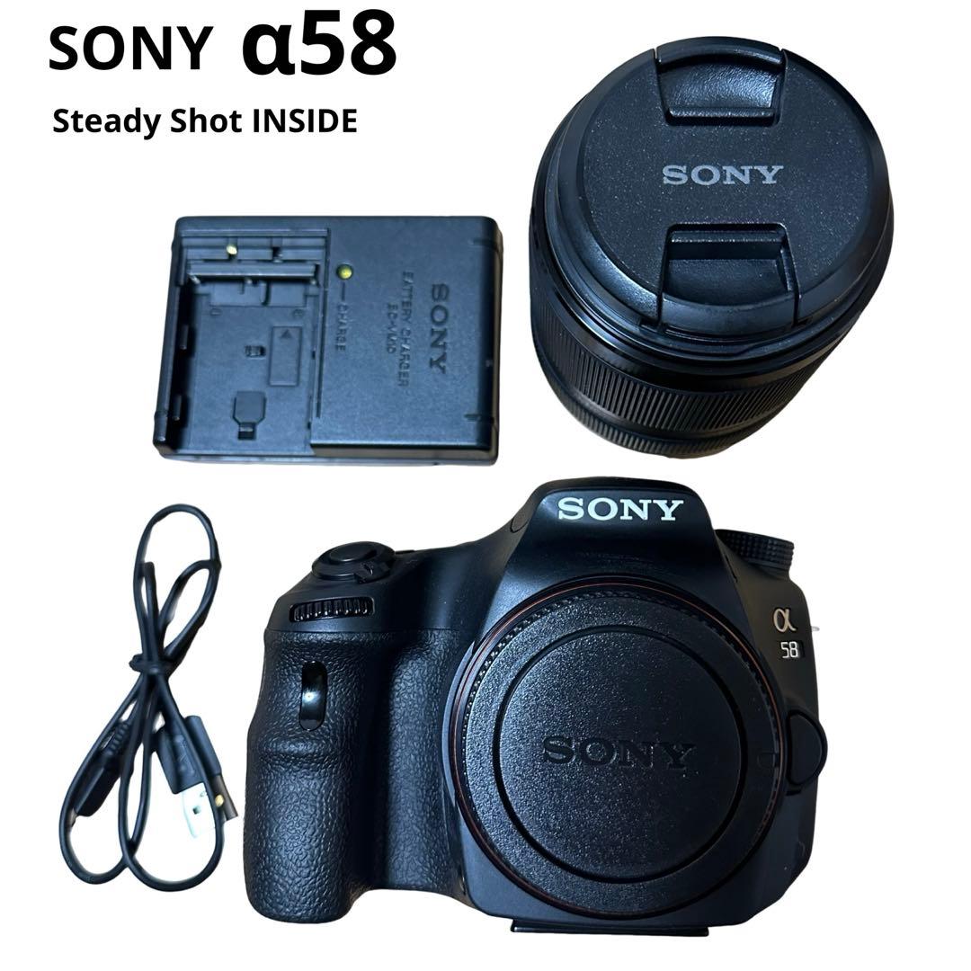 SONY α58 デジタルカメラ　HD AVCHD