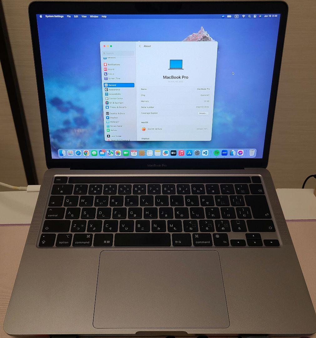 MacBook本体 Macbook Pro 13\