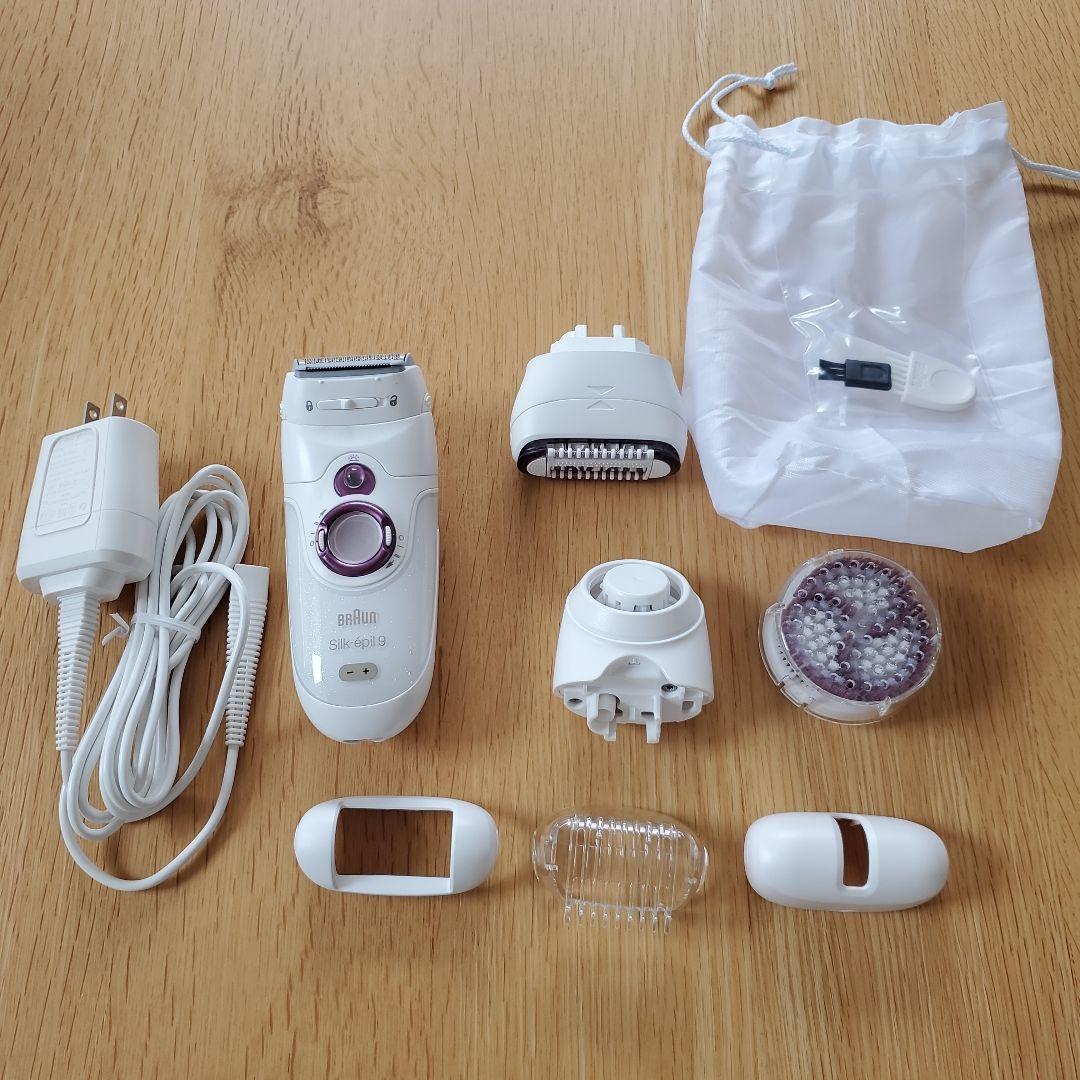 BRAUN Silk-épil 9 SkinSpa 脱毛 角質ケア シェービング