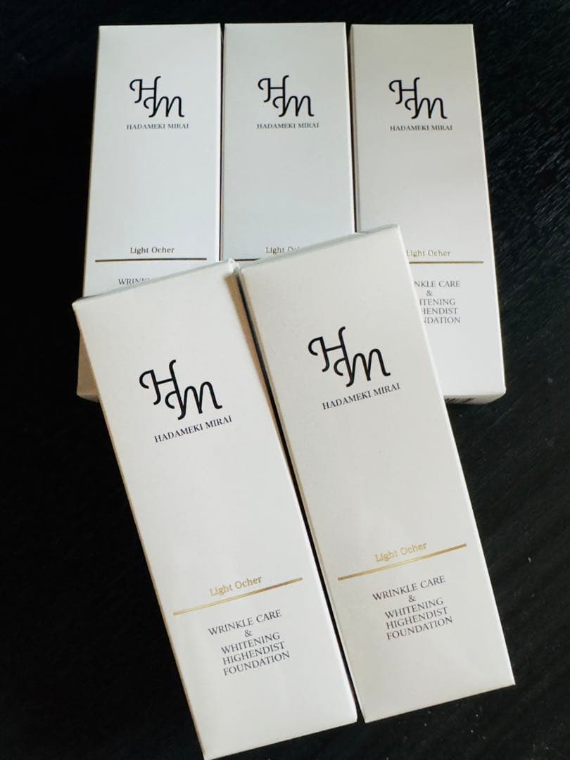 ハダメキミライ リンクルケア＆ホワイトニング ハイエンディストファンデーション