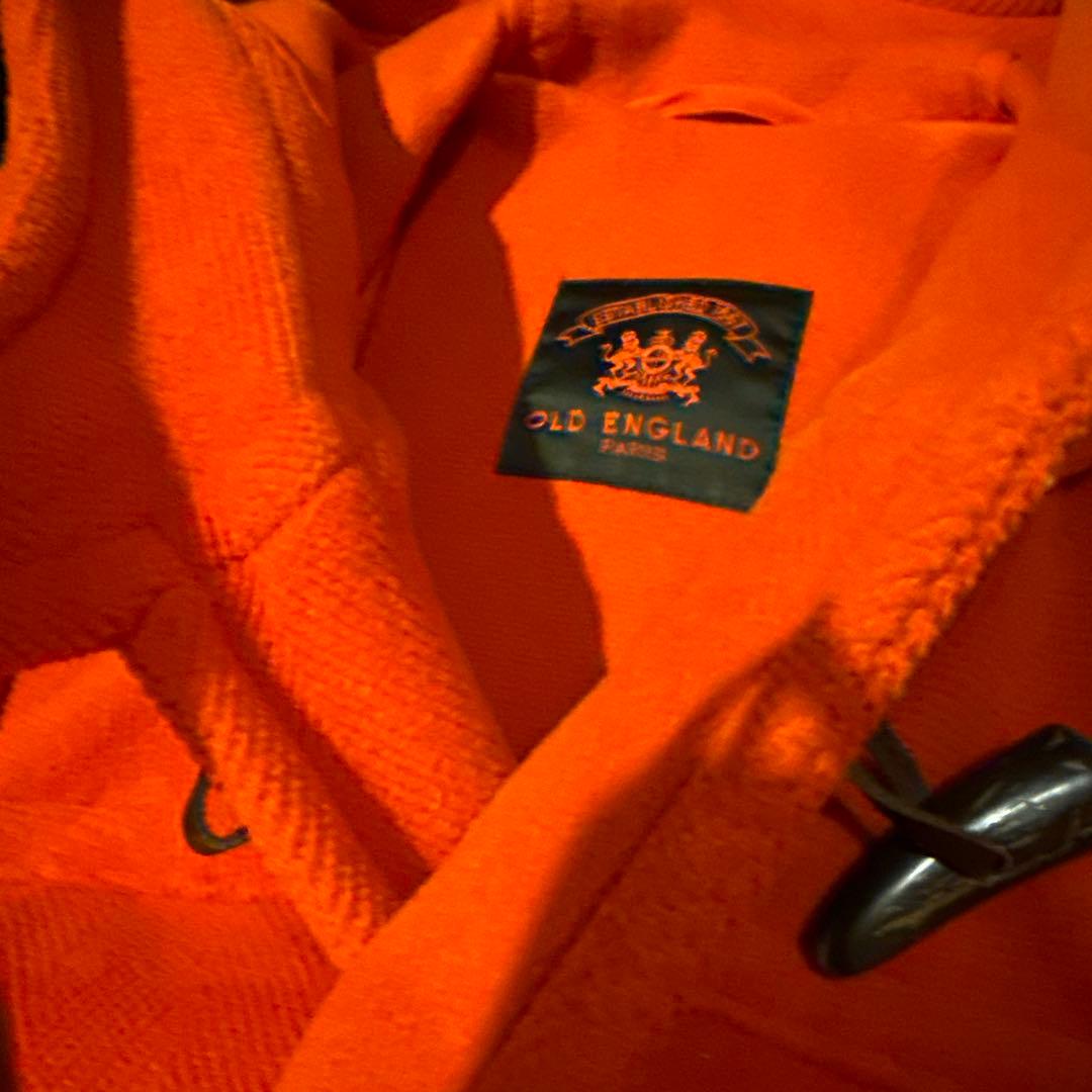 希少色OLD ENGLAND オールドイングランド　ダッフルコート　オレンジ　M