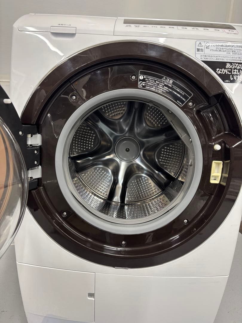 分解洗浄済み 2022年製 日立 ドラム式洗濯機 BD-SG100GL