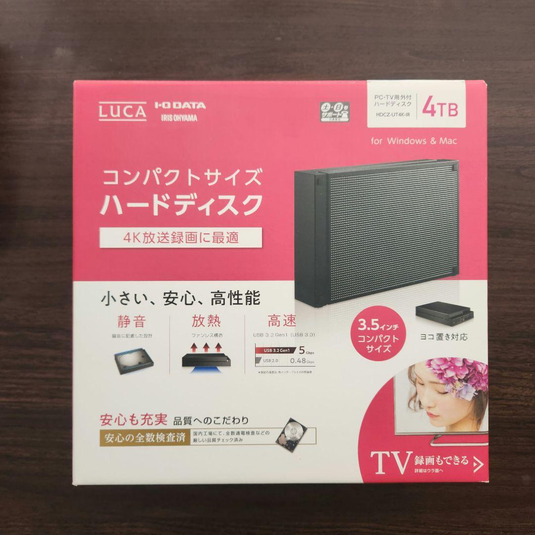 す*ぇ様 【未使用品】4TB 外付 HDD ハードディスク