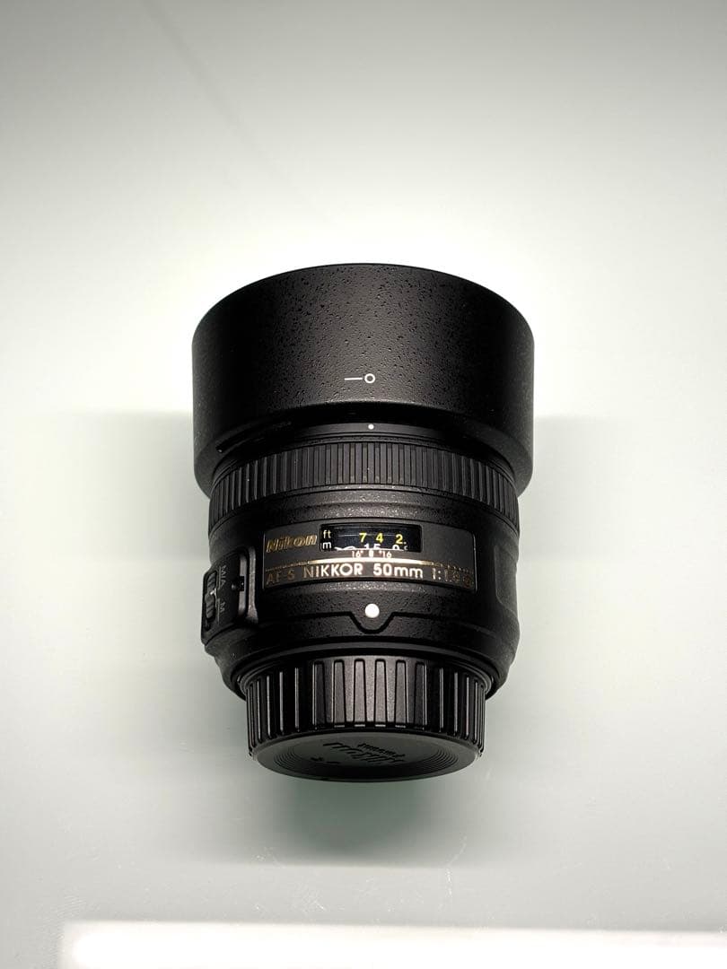 【超美品】Nikkor 50mm f1.8 G Fマウント レンズ