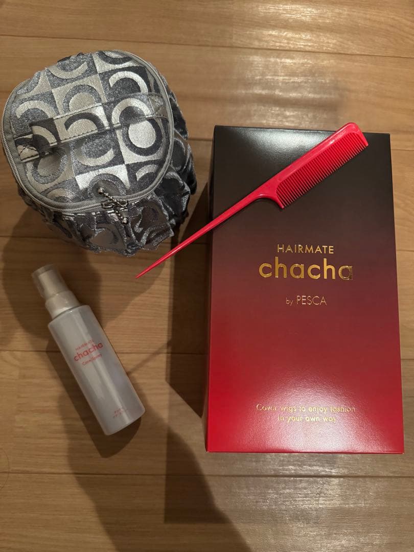 ヘアメイトチャチャbyPESCAロングタイプダークブラウン