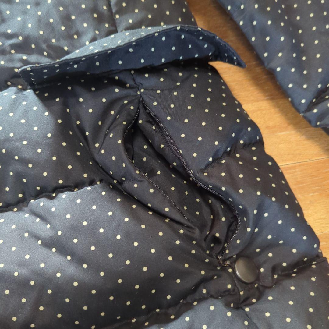 A-KRIS punto ドット柄ダウンジャケット