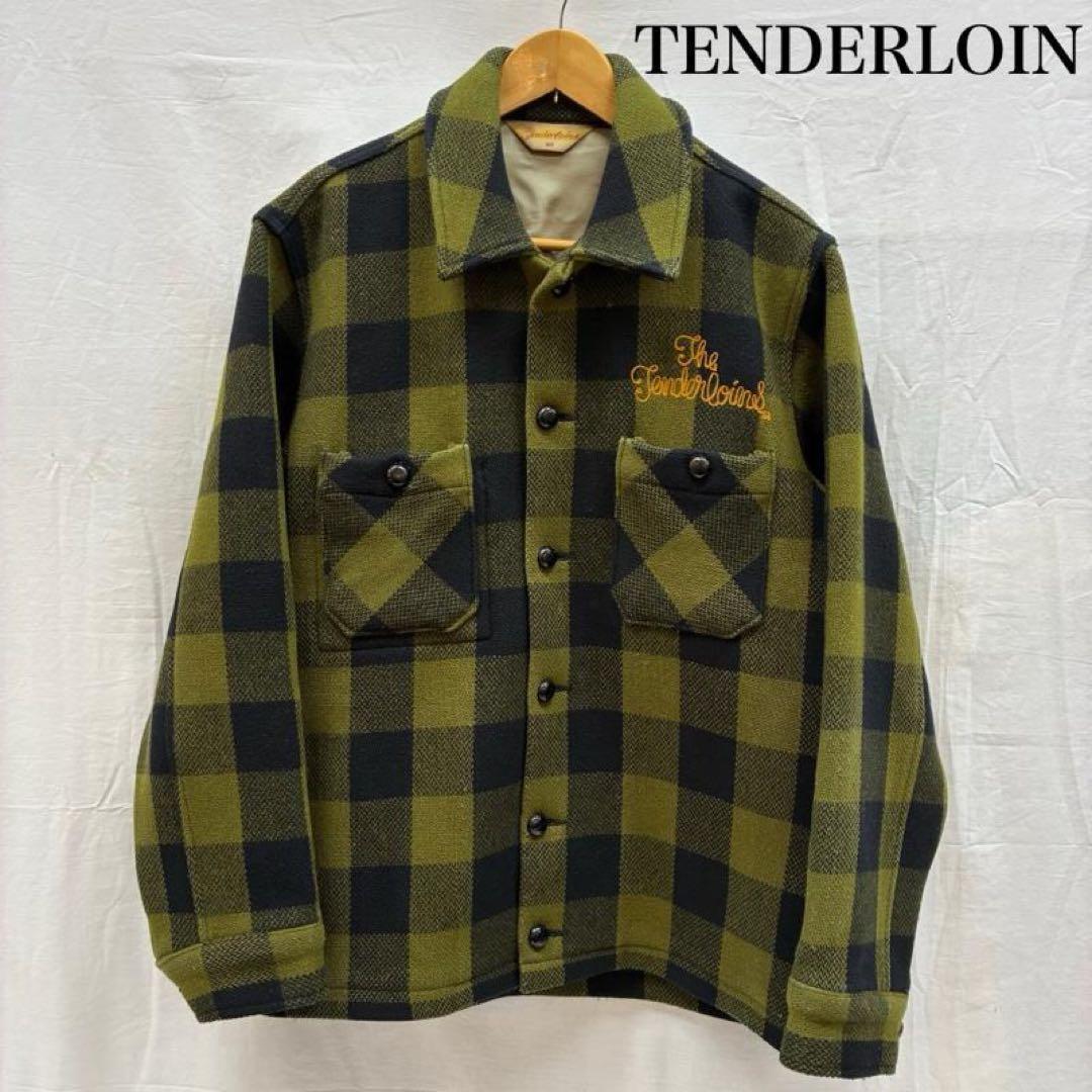3*1様 【名作】TENDERLOIN オリーブ　バッファロージャケット　ゴール