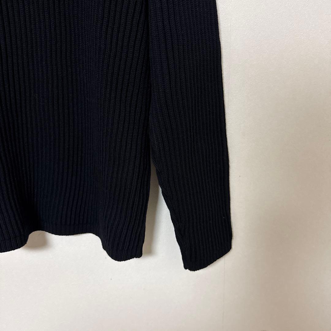 【ほぼ新品】STONE  ストーンアイランド クルーネックリブニット