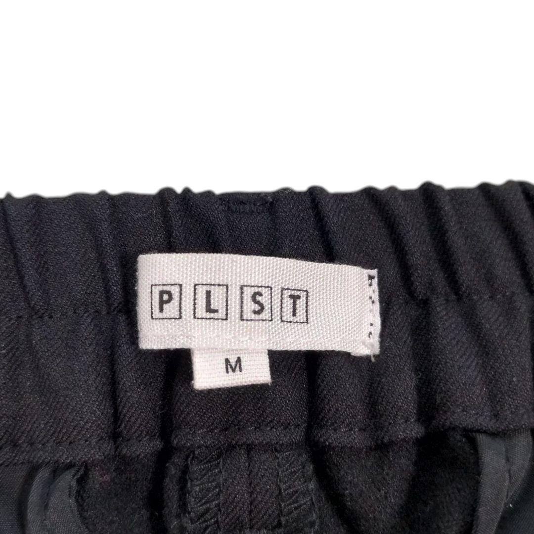 【ブタ】極美品✨プラステ　パンツスーツ　カラーレス　ストレッチ