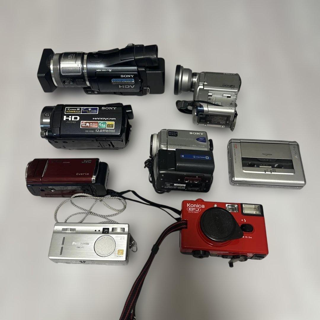 【まとめ】ビデオカメラ セットジャンク