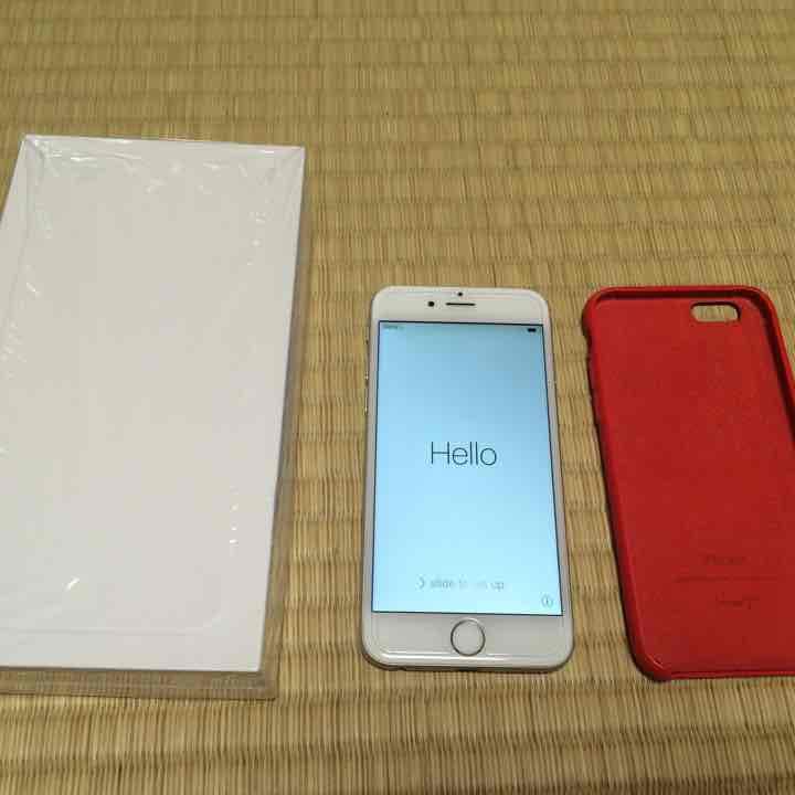 【値下げ】iPhone6 128GB 国内版SIMフリー シルバー