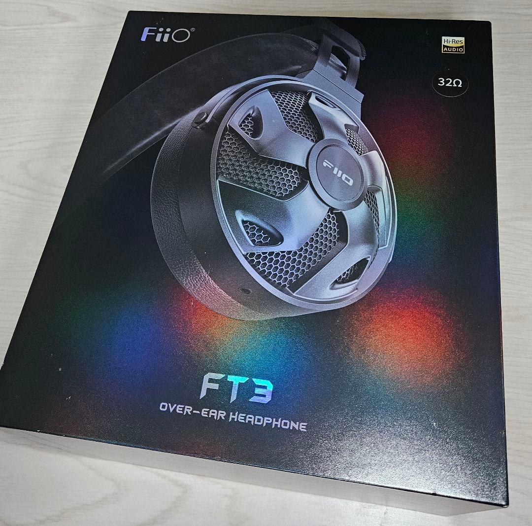 ◆【ほぼ新品】Fiio FT3 有線ヘッドホン 開放型 32Ω◆