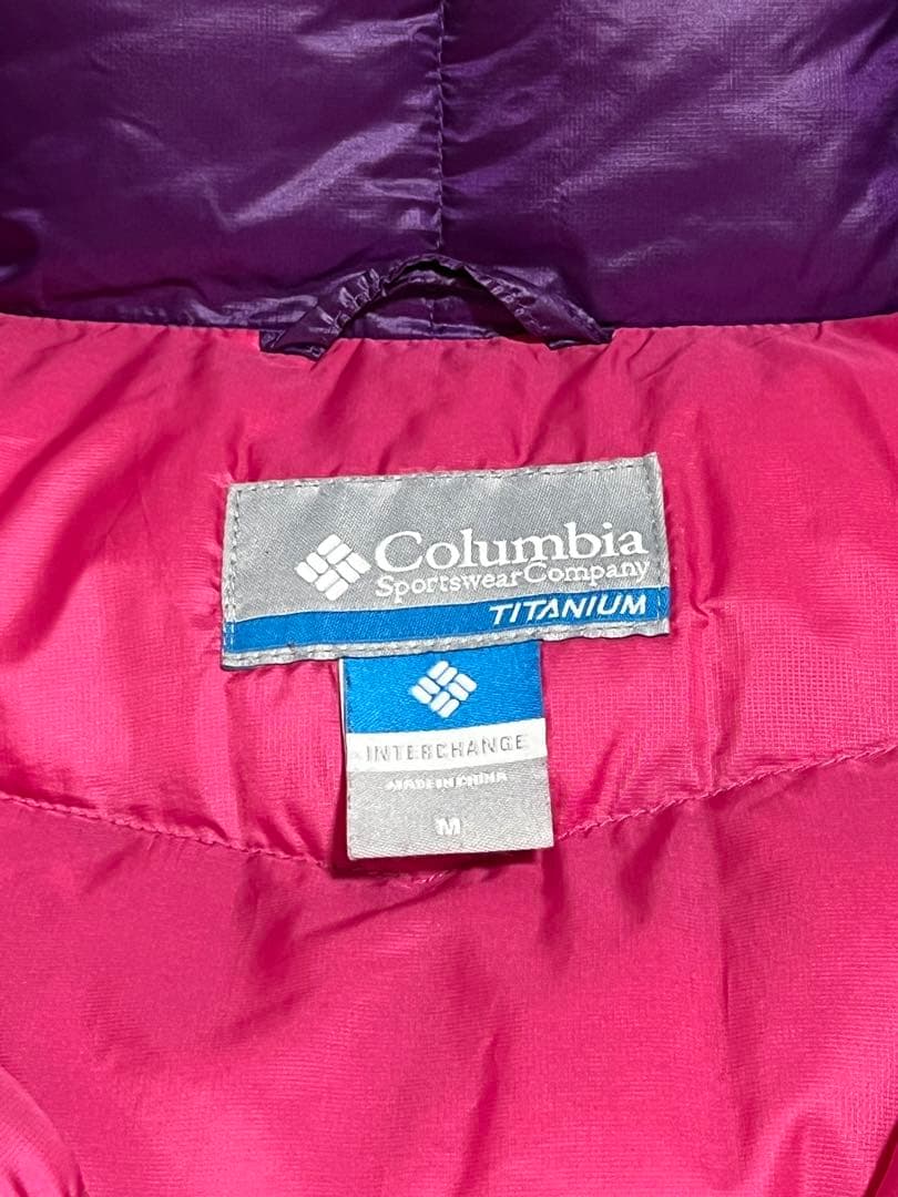 【希少】 Columbia Titanium ドローコード付き M 軽量 レア