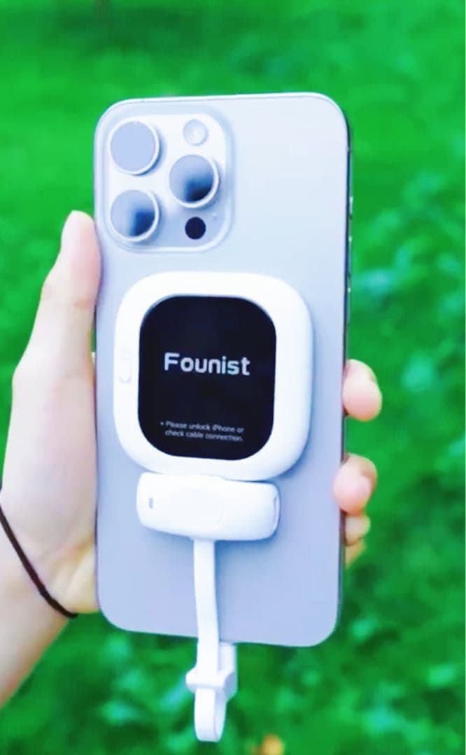 iphone自撮りモニター Vlogモニターディスプレイ リアカメラ