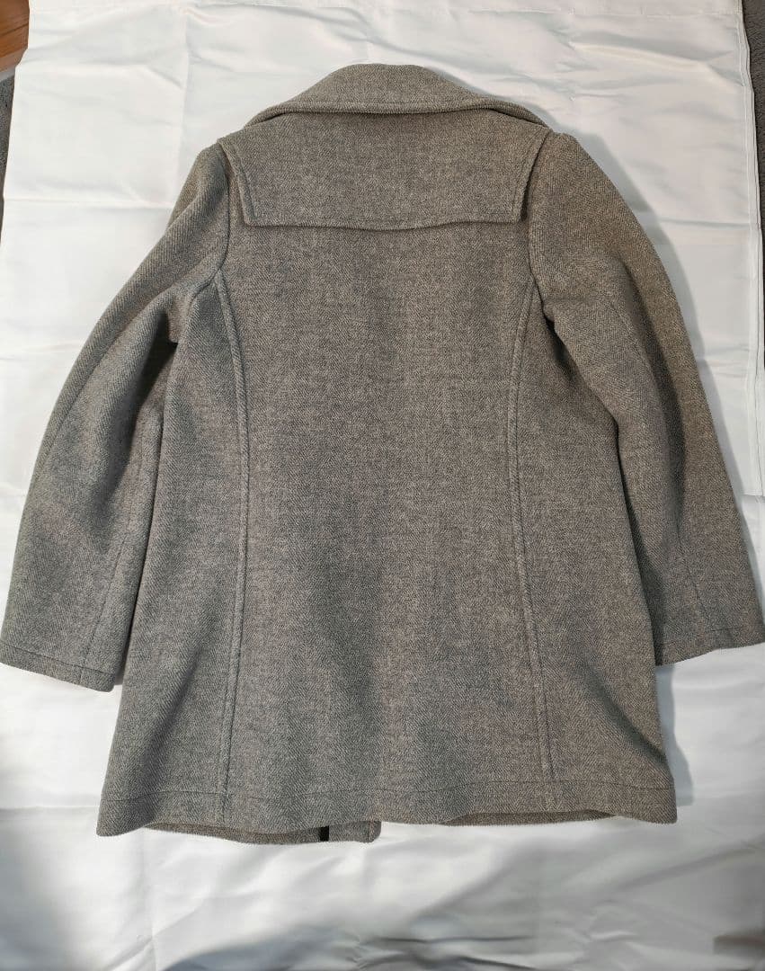 BURBERRY グレー ダッフルコート 美品 バーバリー