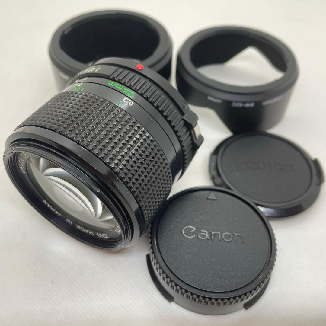 Canon FD 24mm f/2 レンズ
