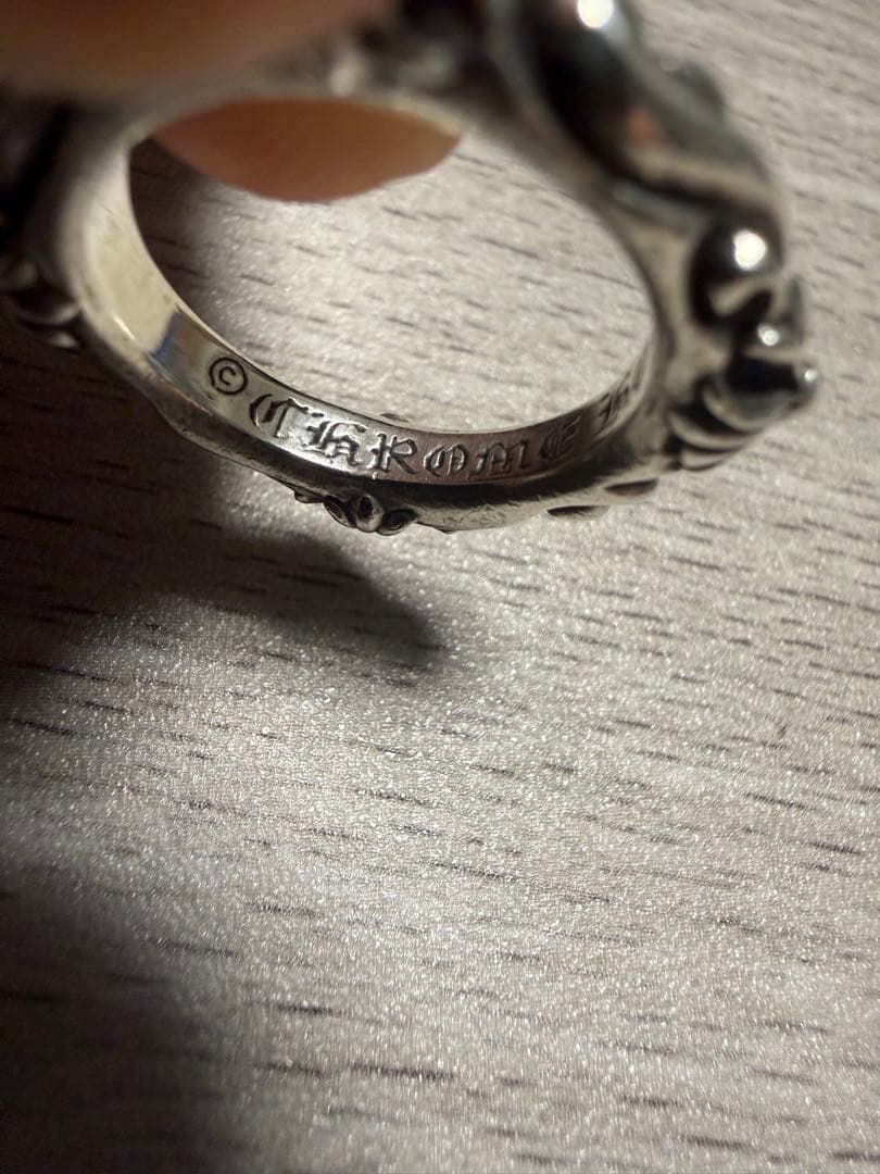 最終値下げ！残す一個！正規品クロムハーツ SBT BAND リング　12号