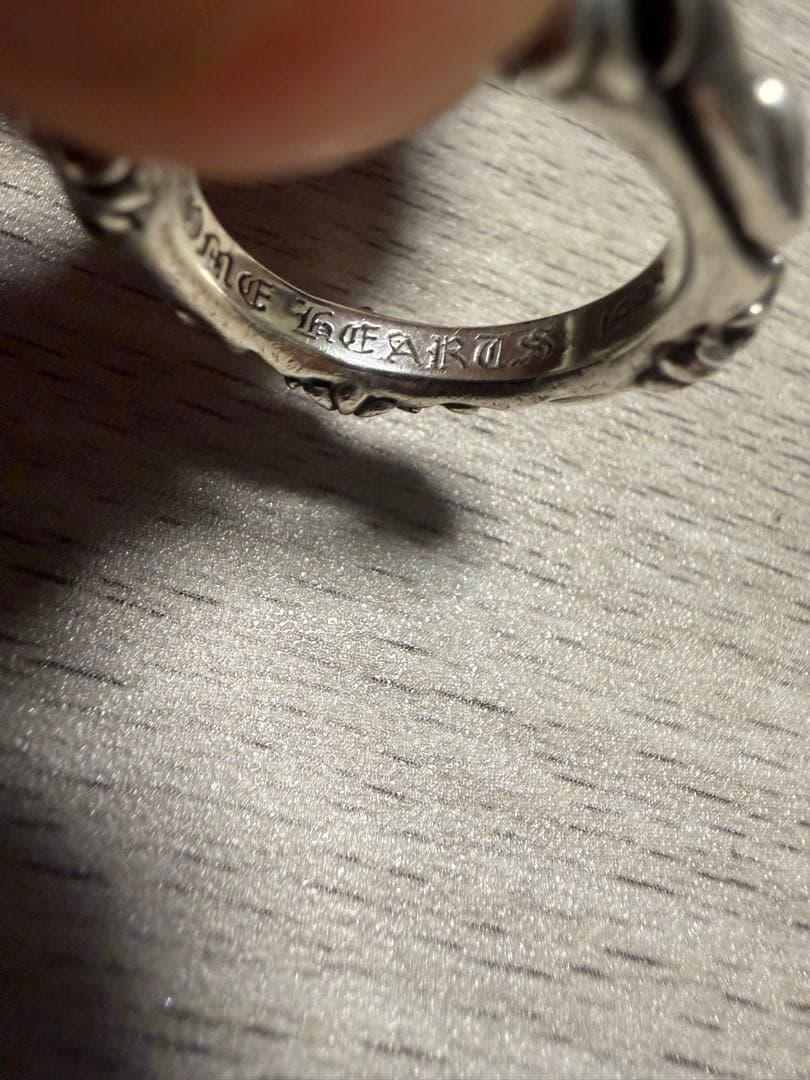 最終値下げ！残す一個！正規品クロムハーツ SBT BAND リング　12号