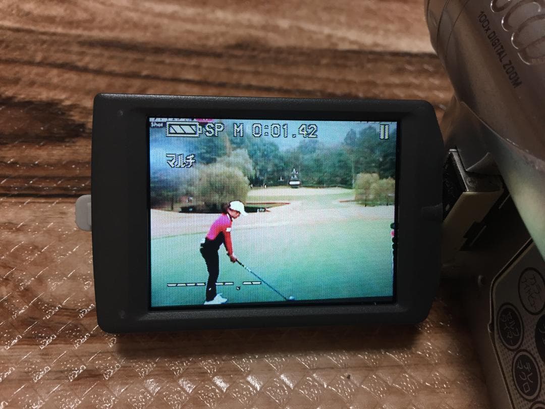 撮影再生ダビングOK　Panasonic　NV-GS70　付属品あり　液晶綺麗