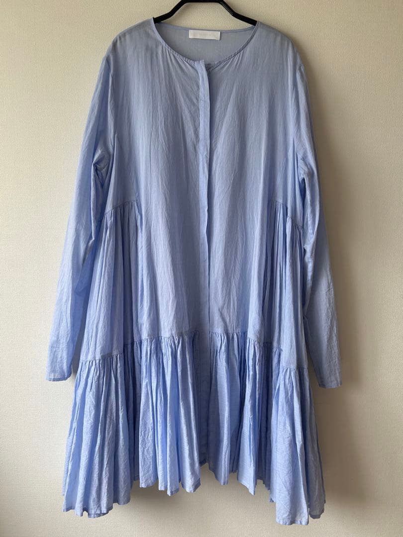 美品【Merlette】 シャンブレーシャツワンピース　XSサイズ