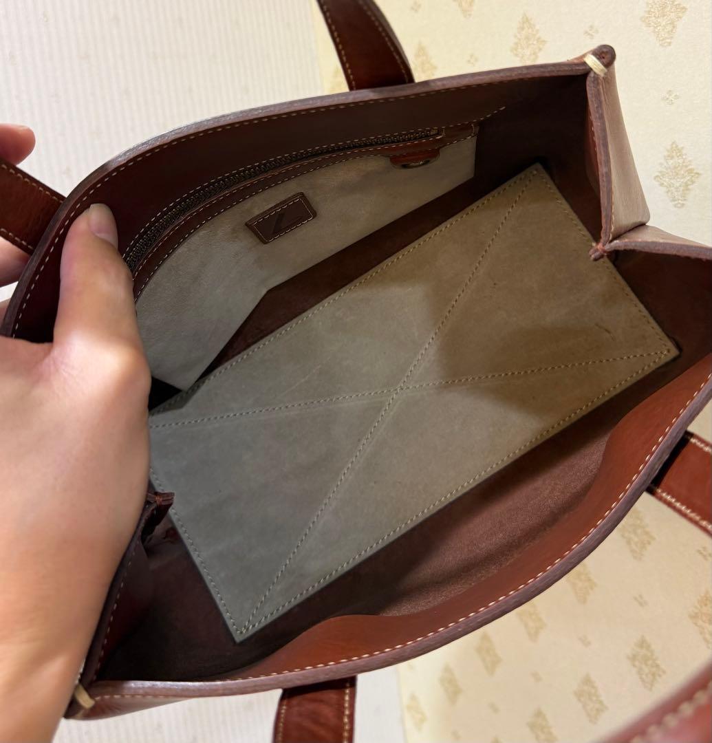 美品　土屋鞄　ディアリオ　ハンドバッグ