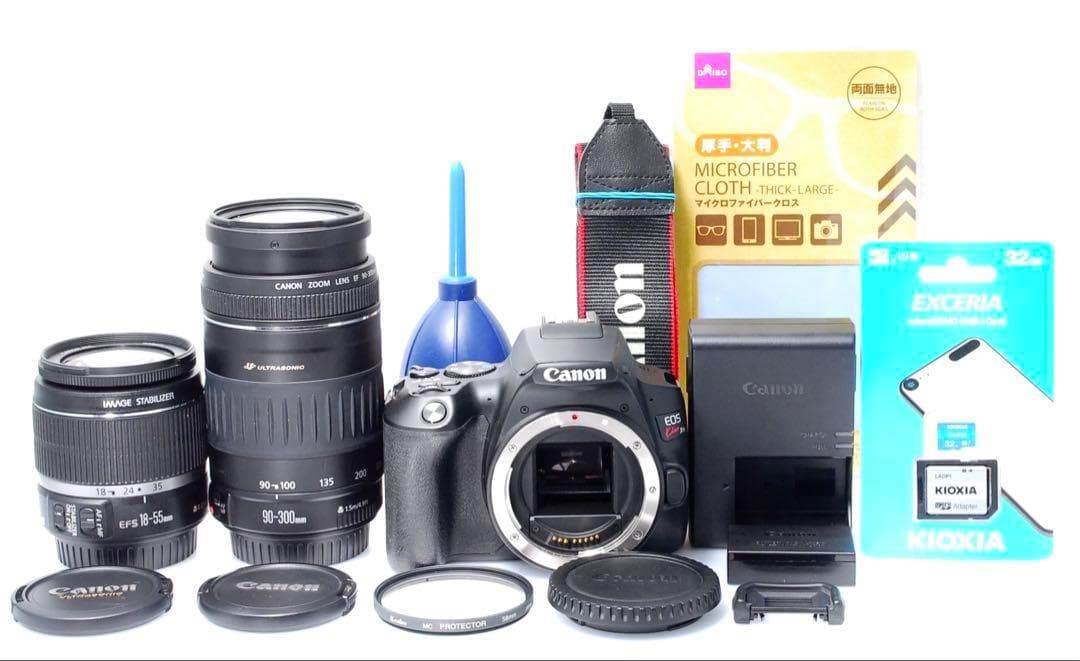 ✨Wi-Fiスマホ接続✨CANON KISS 10✨ダブルレンズ✨4K動画OK