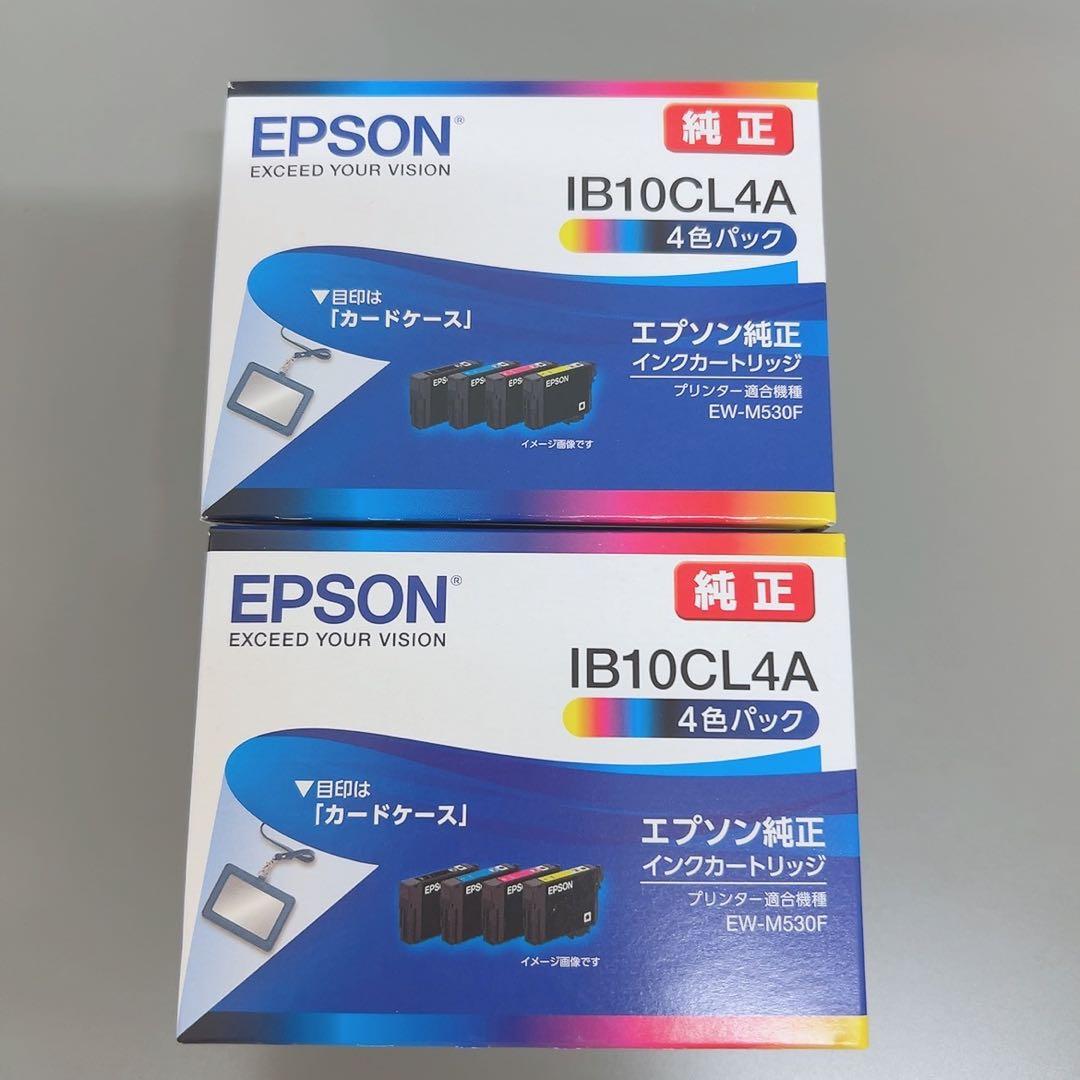 EPSON インクカートリッジ 純正　IB10CL4A 2箱