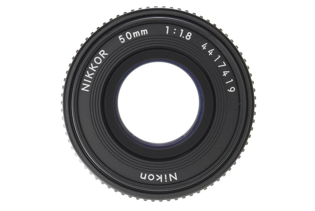 【美品】Nikon Ai-s 50mm f/1.8 レンズ #186