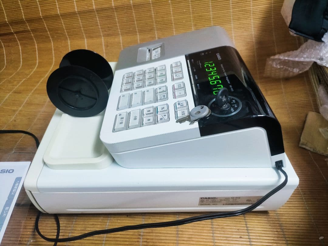 カシオレジスター　SE-S10　人気機種　送料無料　9115522