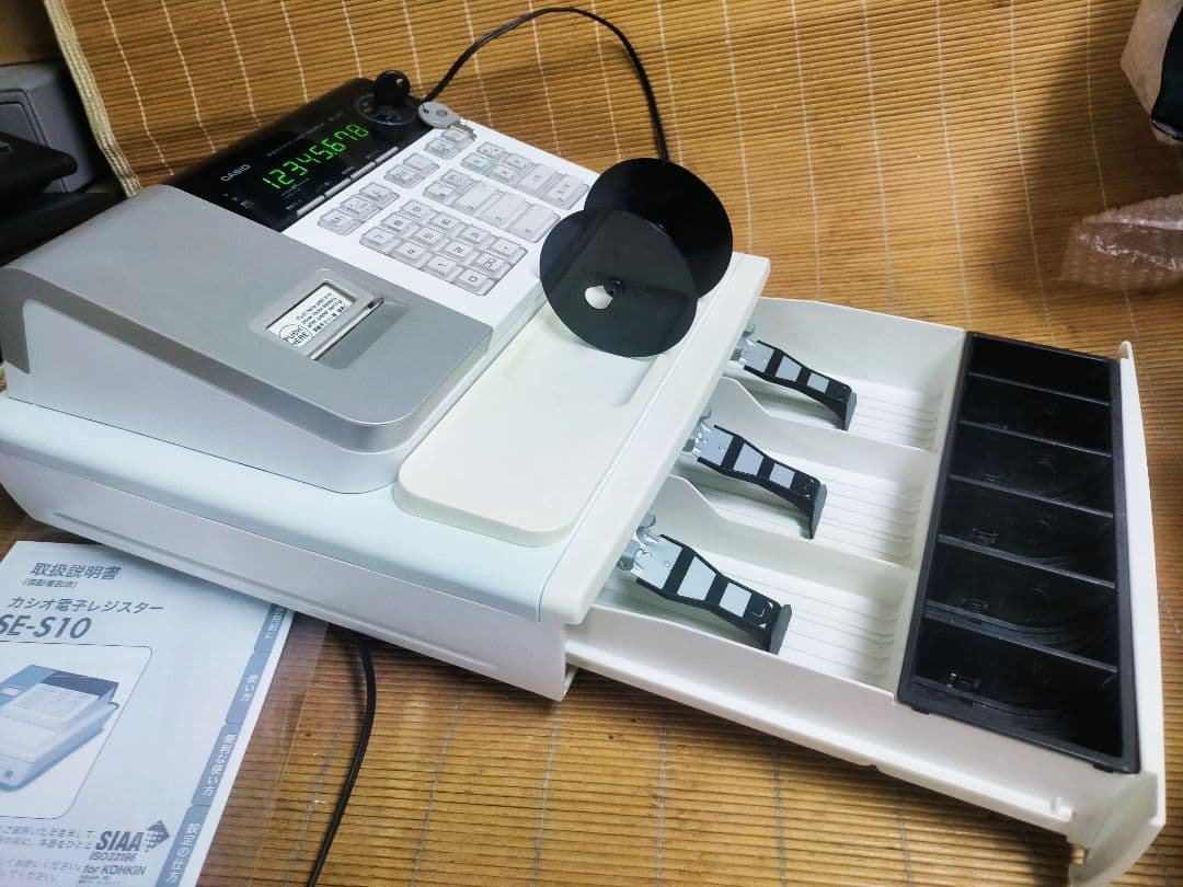 カシオレジスター　SE-S10　人気機種　送料無料　9115522