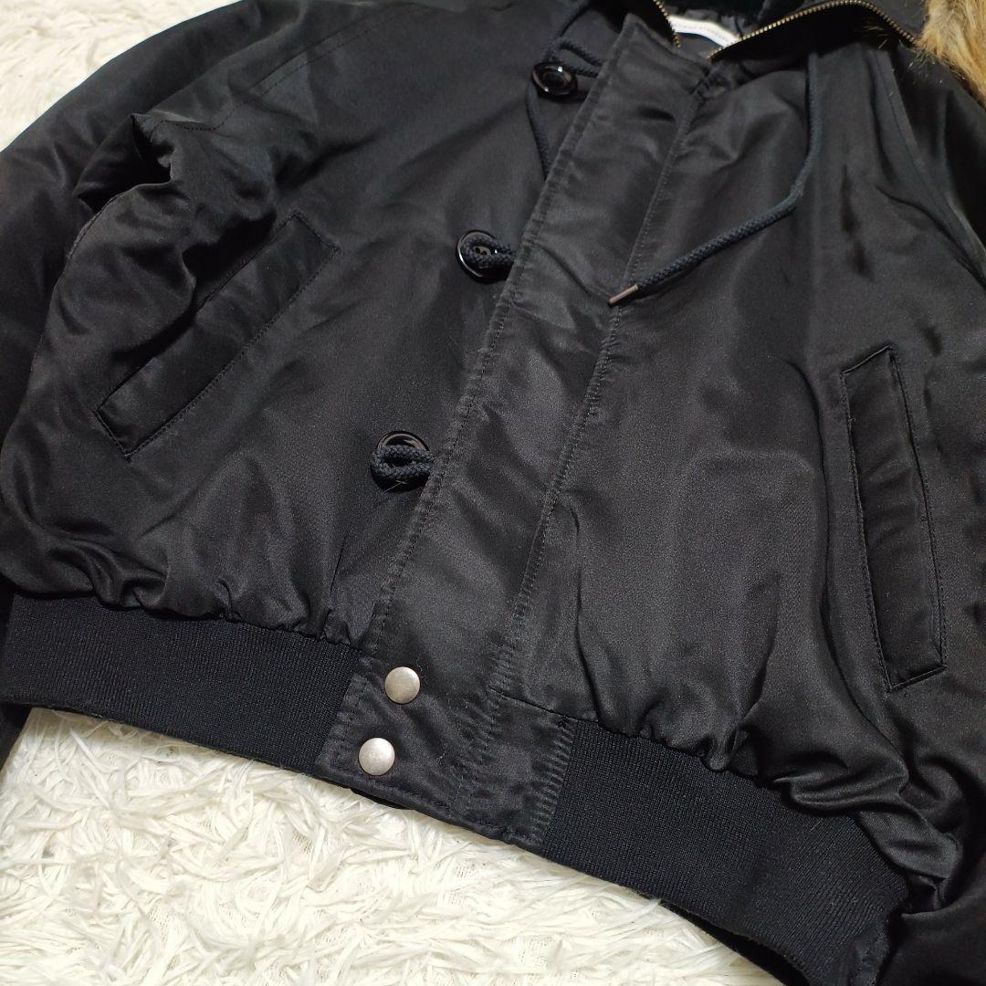 BROWNY STANDARD 短丈 N-2B ブラック Y2K