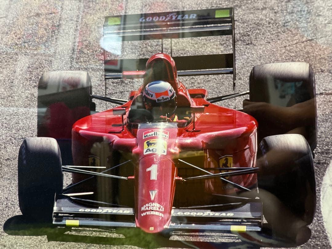 フェラーリ 641/2 鈴鹿GP アラン・プロストの生写真