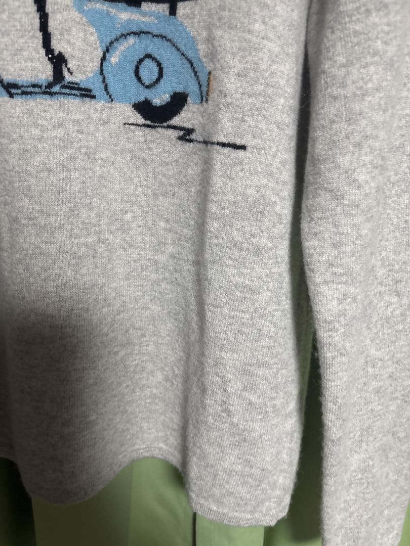 m*0様 DAMA collection 刺繍ニット 長袖 カシミヤ　上品