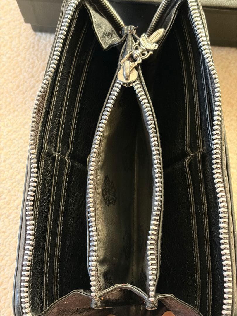クロムハーツ REC F セメタリークロスパッチウォレット