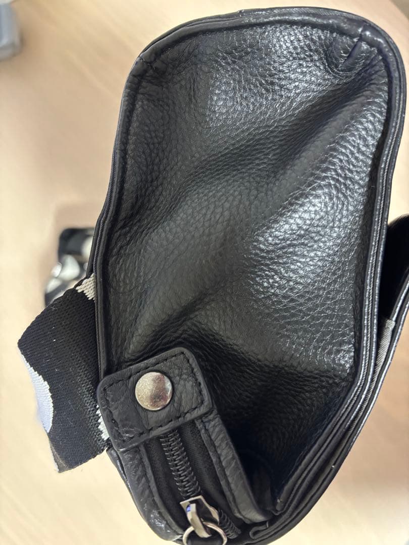 ear PAPILLONNER 柄ワイドテープショルダーバッグ/ボディバッグ