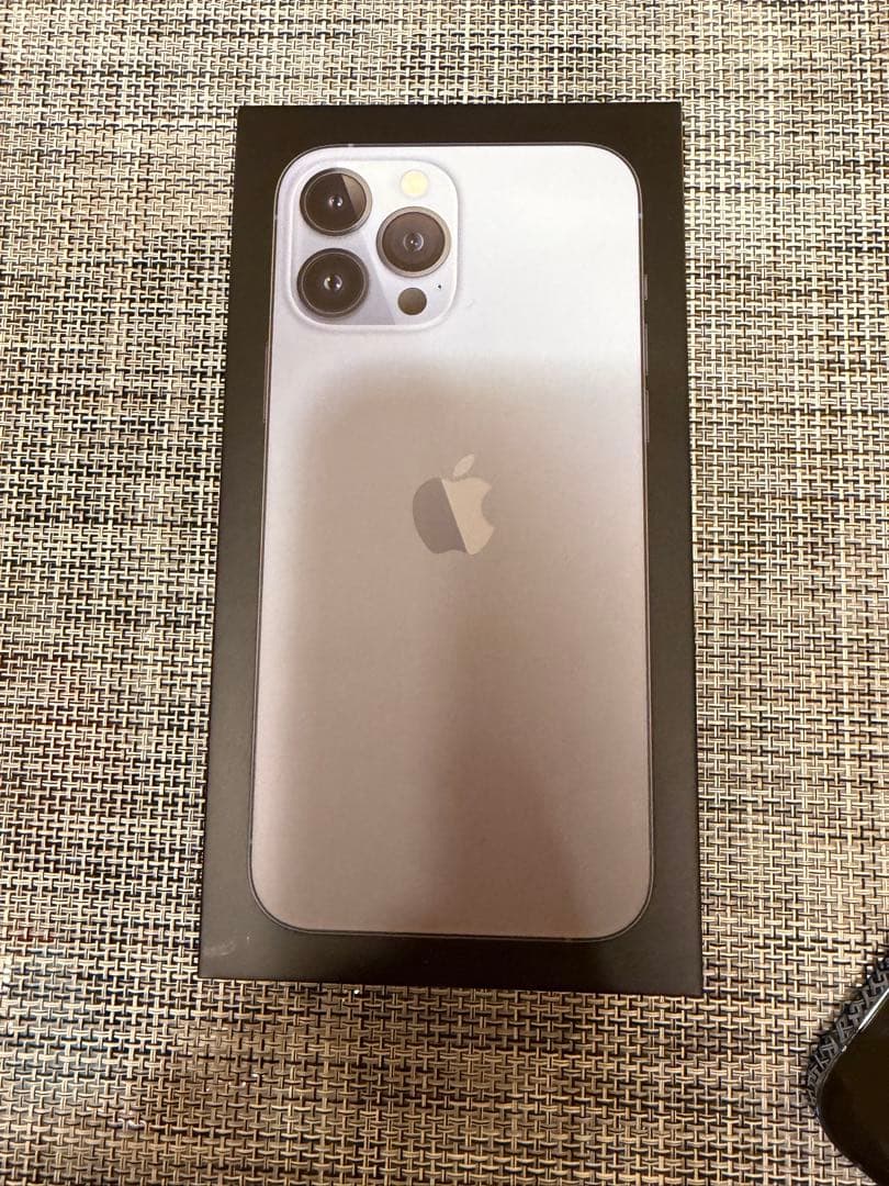 【美品】iPhone13ProMaxシエラブルー128GB simフリー箱あり