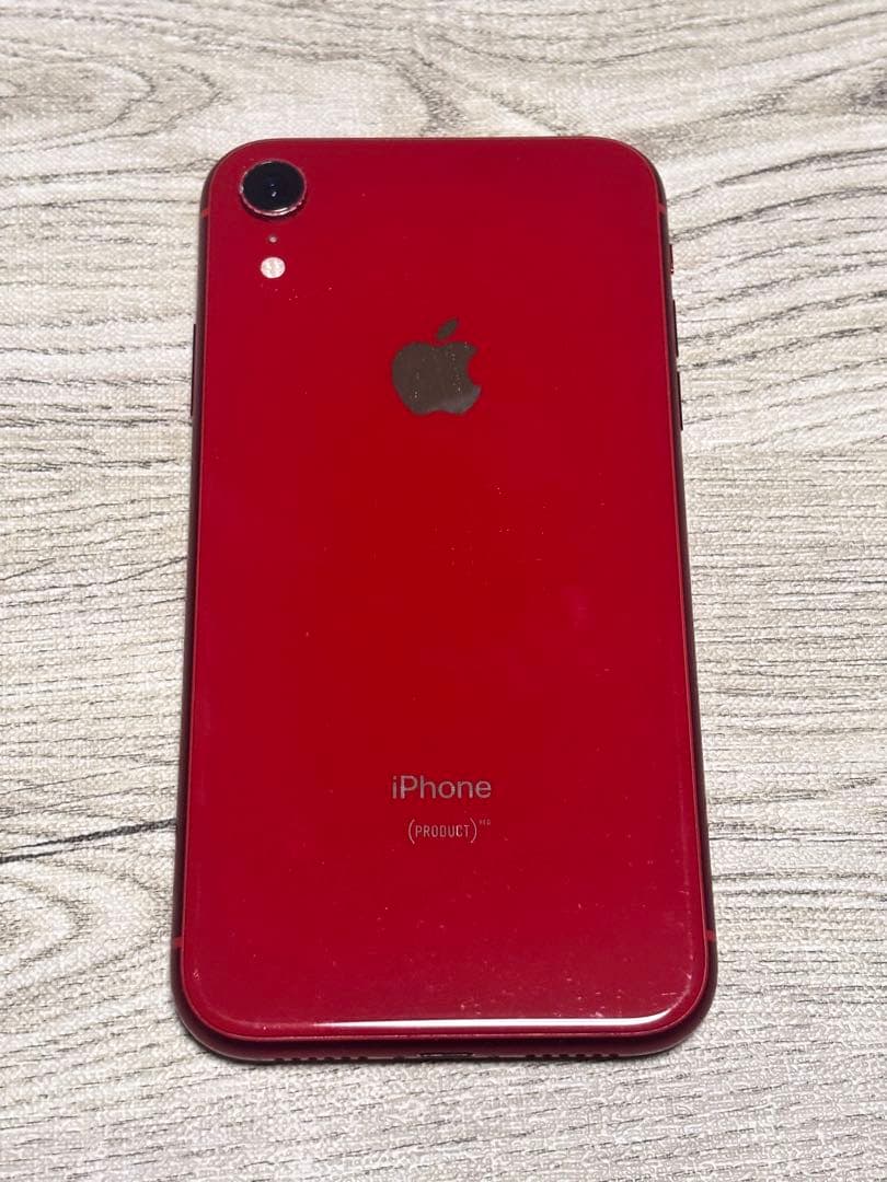 Apple iPhone XR (赤) 本体　128GB