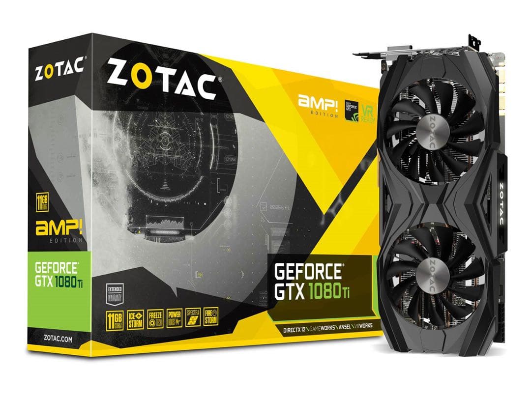 グラフィックボード・グラボ・ビデオカード ZOTAC GEFORCE GTX 1080 Ti