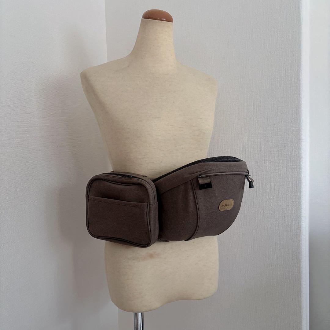 【BABY&Me ベビーアンドミー】抱っこ紐 BELK-S ペールブラウン