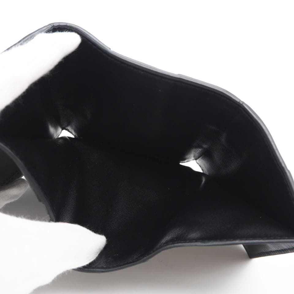 BOTTEGA VENETA 三つ折り財布 イントレチャート ブラック 黒 美品