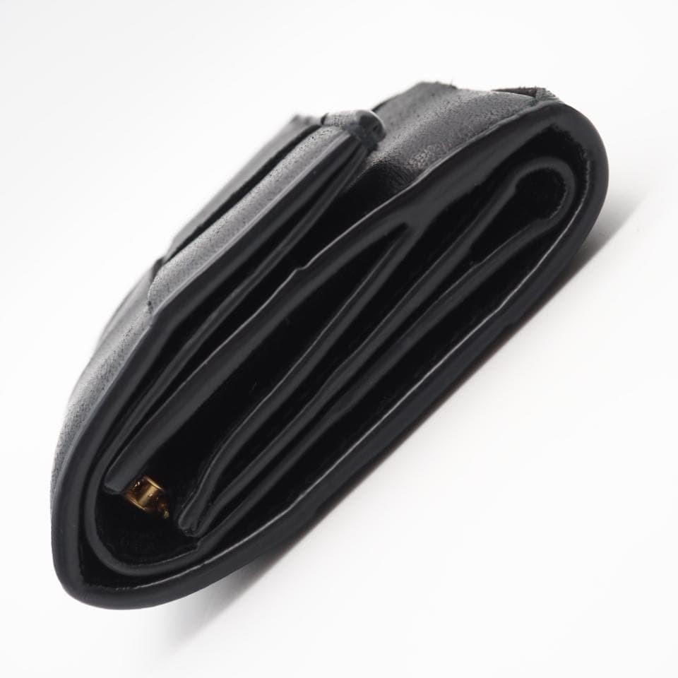 BOTTEGA VENETA 三つ折り財布 イントレチャート ブラック 黒 美品